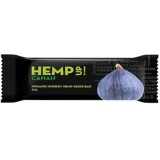 Canah | Hemp Up | Baton ECO cu seminte de canepa si smochine 48g