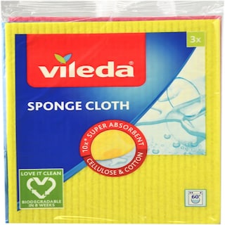 Vileda | Lavete umede, 3 bucati