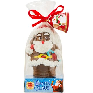 Santa Claus | Figurina Mos Craciun din lapte decorata manual 50g