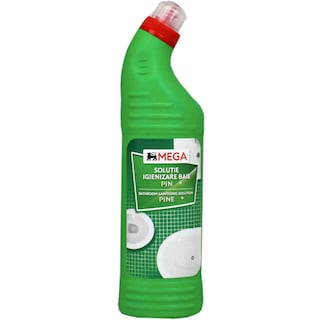 MEGA | Solutie igenizare baie cu parfum de pin 750ml