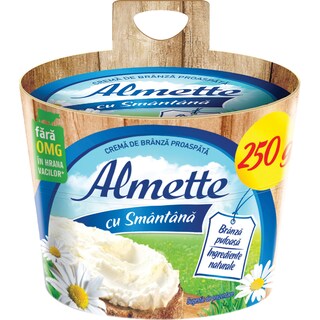 Almette | Crema de branza proaspata cu smantana 250g