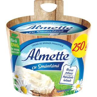 Almette | Crema de branza proaspata cu smantana 250g
