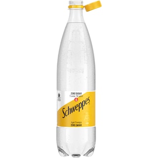 Schweppes | Bautura carbogazoasa apa tonica zero zahar 1L