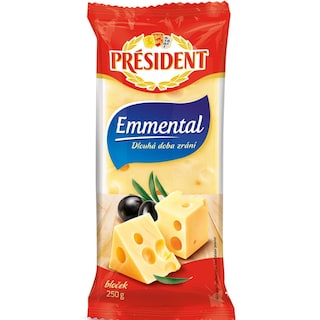 President | Branza Emmental 250g