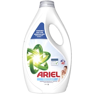 Ariel | Detergent lichid Sensitive, 40 spalari 1.8L