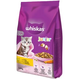 Whiskas | Hrana uscata pentru pui de pisica, cu pui 1.4kg
