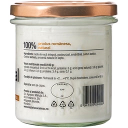 Laptaria cu caimac | Iaurt natural 5% grasime 300g