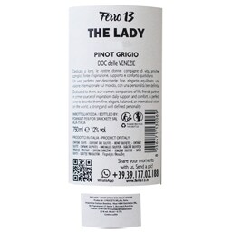 The Lady | Vin alb Pinot Grigio 0.75L