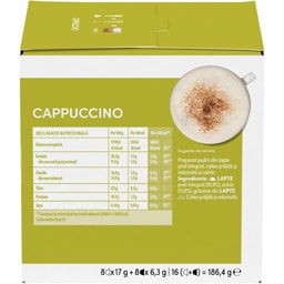 Nescafe | Dolce Gusto | Cafea Cappuccino, 8 bauturi, 16 capsule