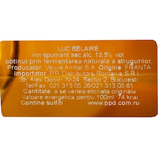 Luc Belaire | Vin spumant brut 0.75l