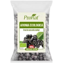 Fructe bio de aronia uscate 100g