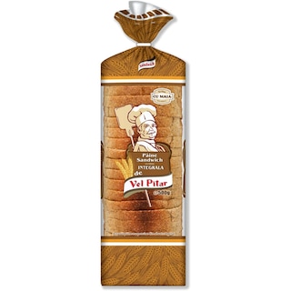 Vel Pitar | Paine sandwich cu faina integrala 500g