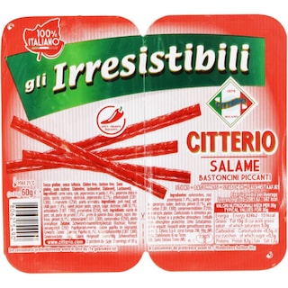 Citterio | Batoane de salam picante 60g