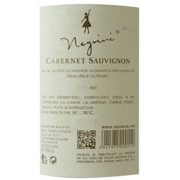 Negrini | Vin rosu Cabernet Sauvignon 0.75l