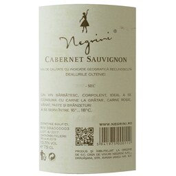 Negrini | Vin rosu Cabernet Sauvignon 0.75l