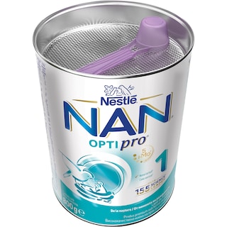 NAN Optipro | Lapte praf de inceput NAN OPTIPRO 1, 0-6 luni 800g