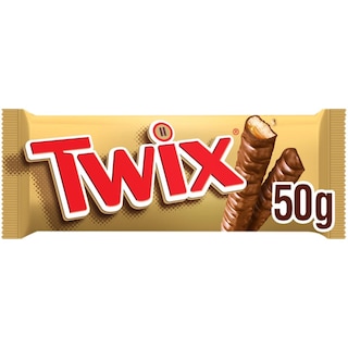 Twix | Baton de biscuit, caramel si ciocolata cu lapte 50g
