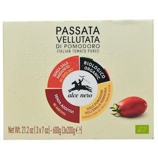 Alce Nero | Passata de rosii bio 3x200g