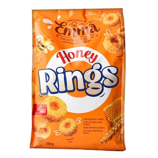 Emma | Cereale cu miere, in forma de inele 250g