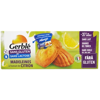 Gerble | Madlene fara lactoza, fara gluten 180g