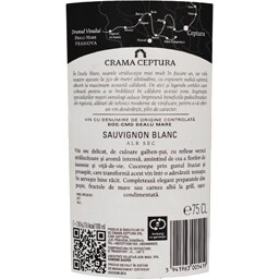 Crama Ceptura | Vin alb Magnus Monte Sauvignon Blanc 0.75L