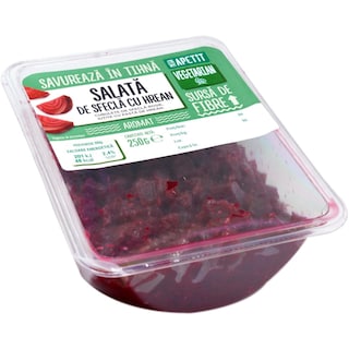 Mega Apetit | Salata de sfecla cu hrean 250g
