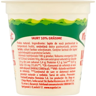 Napolact | Iaurt cremos 10% grasime 130g