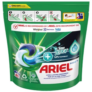 Ariel | Detergent Touch of Lenor Unstoppables, 45 capsule