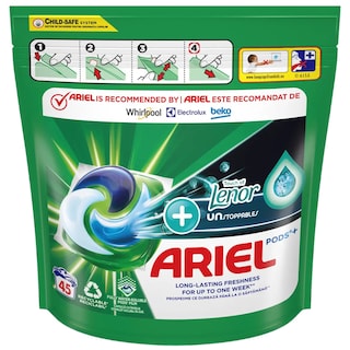 Ariel | Detergent Touch of Lenor Unstoppables, 45 capsule
