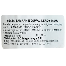 Duval Leroy | Sampanie  0.75L