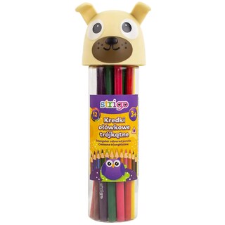 Strigo | Creioane triunghiulare, 12 culori