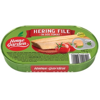 Hering file in sos tomat 170g
