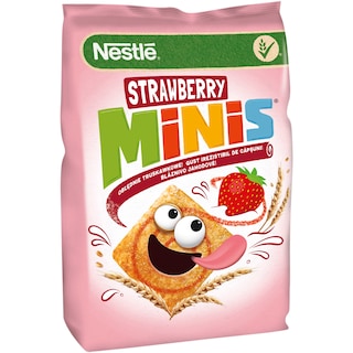 Cini Minis | Cereale cu gust irezistibil de capsuni 500g
