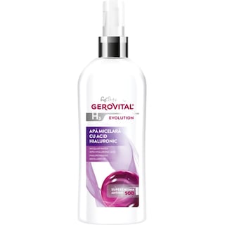 Gerovital | H3 Evolution | Apa micelara cu acid hialuronic 150ml