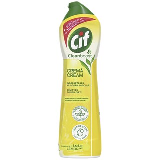 Cif | Crema de curatat cu microparticule si parfum de lamaie 500ml