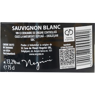 Negrini | Hexagon | Vin alb 0.75L