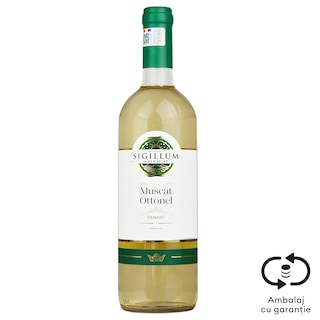 Sigillum Moldaviae | Vin alb demisec Muscat Ottonel 0.75L