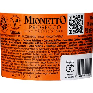 Mionetto | Prosecco DOC Treviso Orange 0.75L