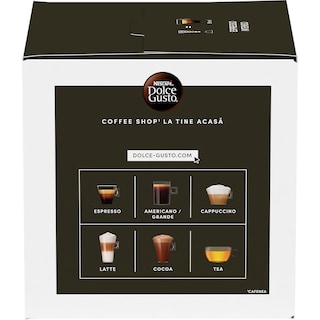 Nescafe | Dolce Gusto | Cafea Espresso Intenso, 16 capsule