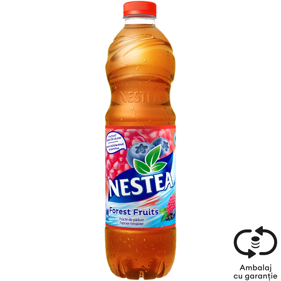 Bautura racoritoare necarbogazoasa cu suc de fructe de padure 1.5L
