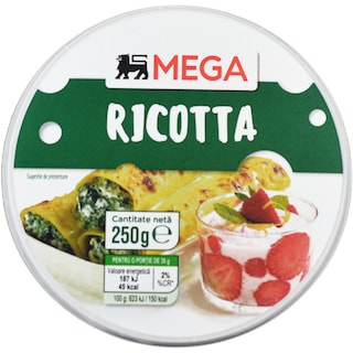 MEGA | Ricotta 250g