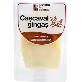 Cascaval gingas, fara lactoza 120g