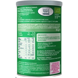 Gerber | Gustare bio cu cereale, banane si zmeura 35g