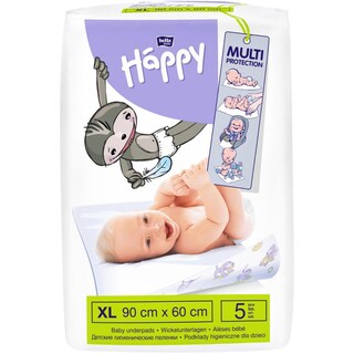 Happy | Cearsaf absorbant 90x60cm, 5 bucati