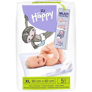 Happy | Cearsaf absorbant 90x60cm, 5 bucati