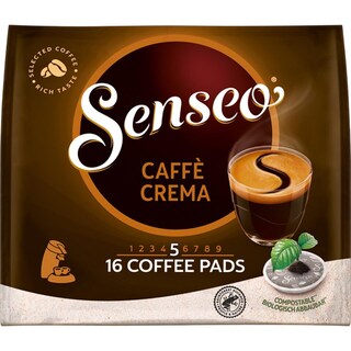 Senseo | Cafea Caffe Crema, 16 doze