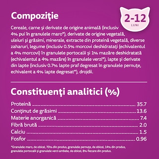 Whiskas | Hrana uscata pentru pui de pisica, cu pui 300g