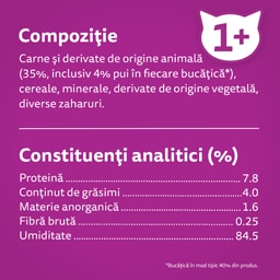 Whiskas | Hrana umeda pentru pisici cu pui in aspic 85g