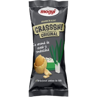 Mogyi | Crasssh! | Arahide in aluat cu aroma de ceapa si smantana 60g