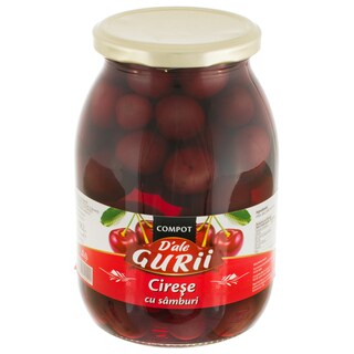 D'ale Gurii | Compot de cirese 1020g